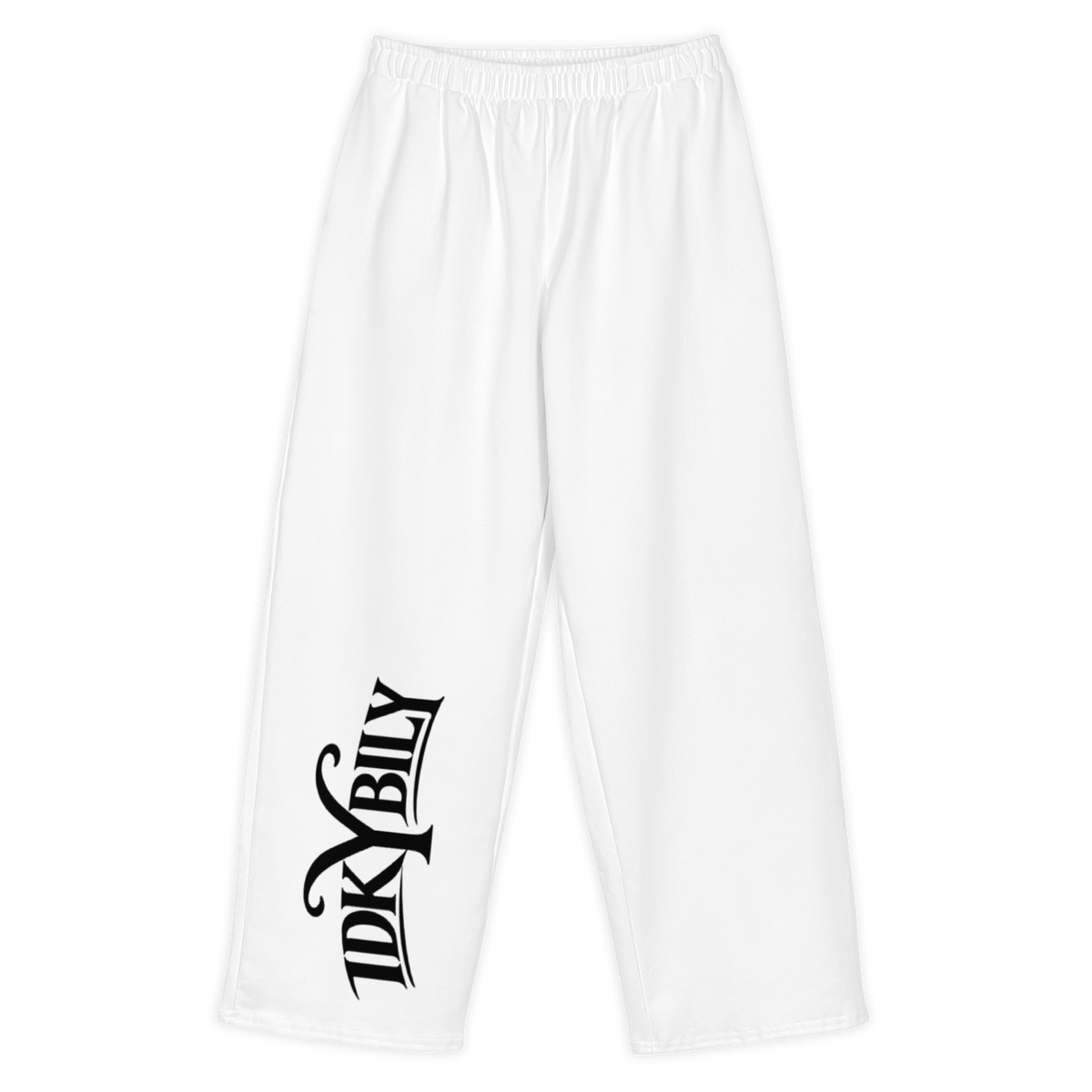 Unisex Cotton Wide-Leg Pants