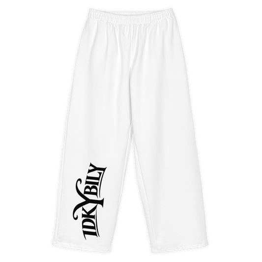 Unisex Cotton Wide-Leg Pants
